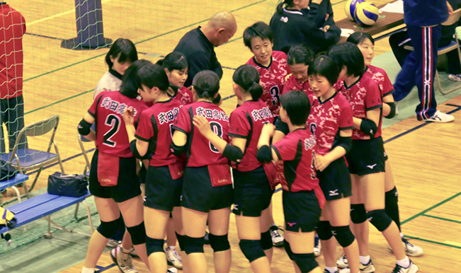 女子バレーボール部